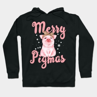 Merry Pigmas Pig Christmas Gift For Farmers Lover Hoodie